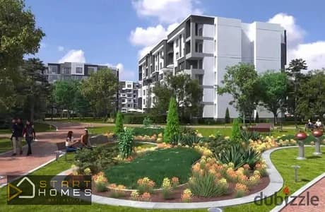 Ground floor apartment, 70 sq m, two rooms with a 45 sq m garden, for sale in Madinaty B14, directly opposite services, L10, and in a prime location.