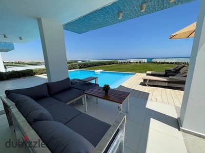 First row on Crystal Lagoon | 40% discount | High-end finishing | In Fouka Bay, North Coast, the most distinguished destination in Ras El Hekma | Next