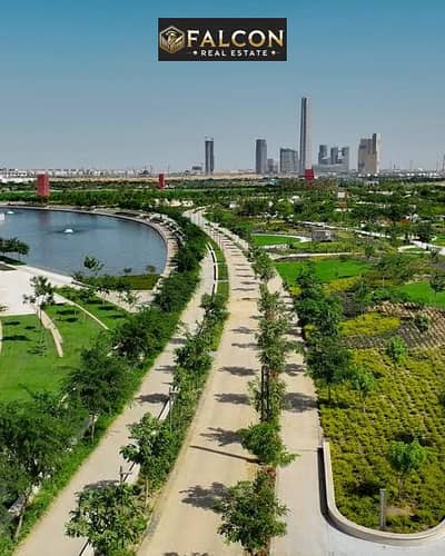 بأقل سعر فـ الماركت شقة غرفتين للبيع ( مباشر على النهر الاخضر ) فـ قلب العاصمة الادارية بالتقسيط على 10 سنين