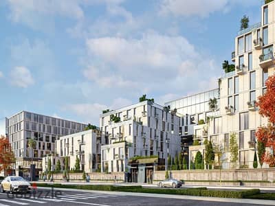 Resale apartment 135m at the first occupancy price in Sky Ramp in Sheikh Zayed in front of The Gate mall