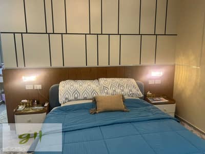شقة مع جاردن مفروشة بالكامل للبيع في بالم هيلز كابيتال جاردنز Palm Hills Capital Gardens