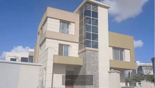 توين هاوس زاوية فاخر للبيع – جراند هايتس، الشيخ زايد – نظام سمارت هوم – إطلالة لاندسكيب مميزة – مساحة مباني 287م وأرض 375m