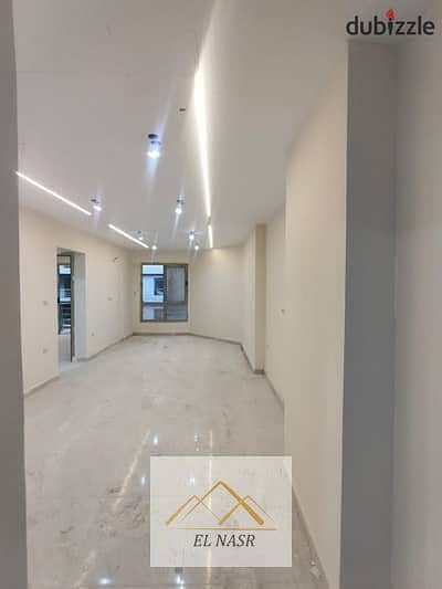 Apartment for rent in Degla Towers Compound (Maamar Al-Morshedy) Nasr City, extending Hassan Al-Ma'moun, near the Al-Mushir Tantawi axis