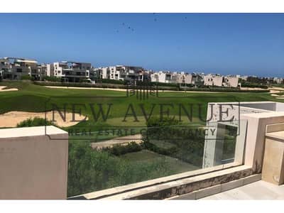 للبيع  شالية بحرى فى هاسيندا باى بالم هيلز بمدينة سيدى عبدالرحمن بڤيو على الجولف مباشرة  Hacienda Bay Sidi Abdel Rahman Palm Hills