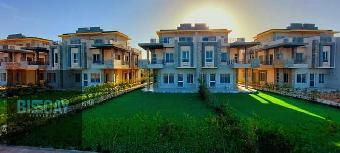 شاليه متشطب مساحة 60م² للبيع في Cecilia Lagoons Elite – سيدي حنيش | غرفة نوم وريسبشن وتراس | مقدم 285 ألف جنيه فقط وتقسيط باقي المبلغ حتى 10 سنوات
