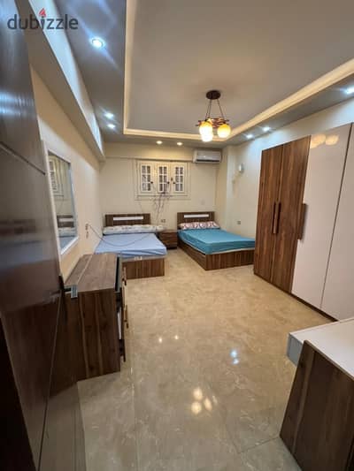Apartment 220m furnished first residence in Al-Jardin for rent | next to MSA University | First District