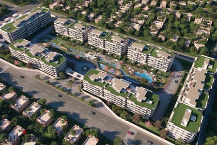 Own a 116 sqm 2-bedroom apartment with 25% off. Prime location in Green Revolution, opposite Al Rabwa Compound, Sheikh Zayed. Delivery in 3 years.