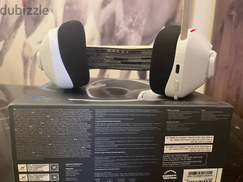 Headset logitech g733 1