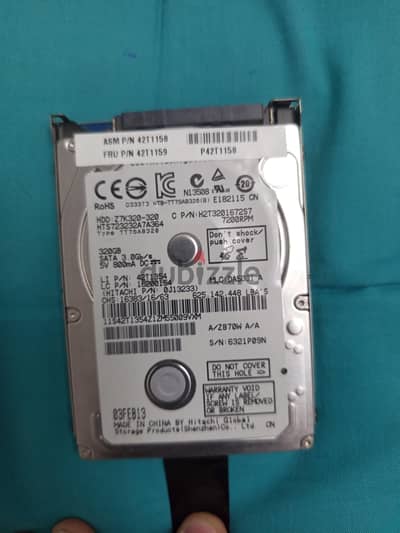 Hitachi Travelstar Z7K320 laptop hard drive