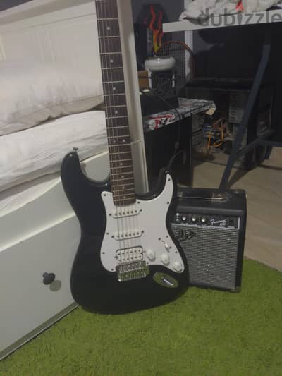 Fender squire Stratocaster+Fender frontman 10g