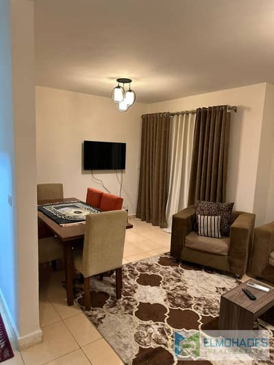 For rent: furnished apartment in Madinaty, prime location, fully equipped, clean and ready to move in, great opportunity