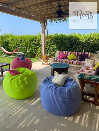 للبيع فيلا مفروشه بالكامل بالتكييفات ، ماونتن فيو دبلوماسيين، الساحل الشمالى furnished villa with ACs for sale in Mountain View Diplomats,North Coast.
