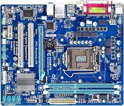 h61m motherboard بورده ddr3