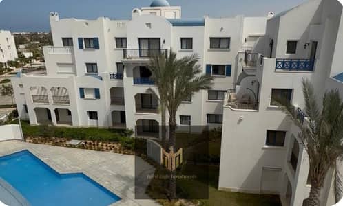 أفضل سعر شاليه للبيع 2 غرفه ارضي  في مراسي جريك _ Marassi