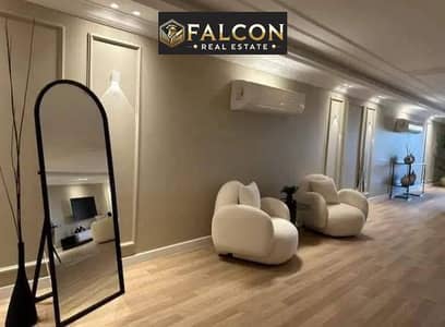 Fully finished apartment ready for viewing open view two facades on installments next to Swan Lake Hassan Allam Fifth Settlement mins to new cairo