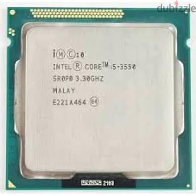processor cpu i5-3470 معالج جيل تالت