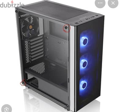 Case thermaltake v200 power supply 600w rgb