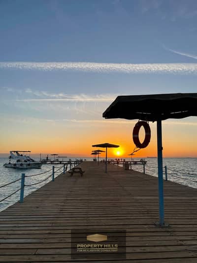 Beach chalet finished with air conditioners and kitchen with AZHA in Ras Al-Hakim next to Foka Bay and Naya Bay