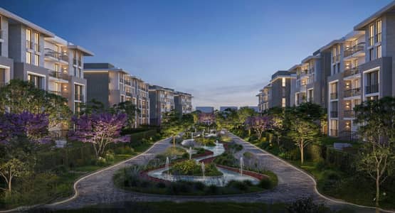 Apartment room for living and investment in Al-Shorouk in the heart of a compound a minute from the Suez road