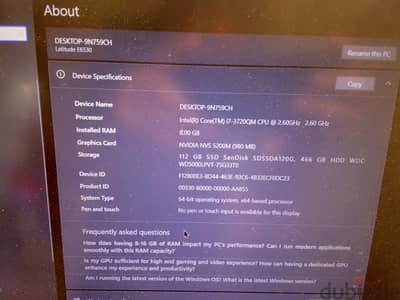 dell latitude e6530