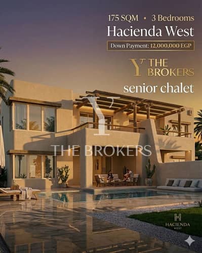 Best Price: Ready-to-Move Chalet for Sale in Hacienda West (Resale)