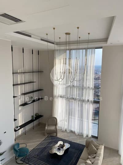 Duplex 443 m ready to move fully finished with air conditioning and kitchen prime location in Zed Towers - Al Nuzha Street