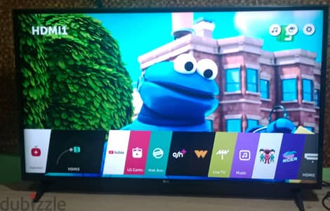 شاشه 43 بوصه LG سمارت 4k ريسيفر داخلي ريموت ماچيك