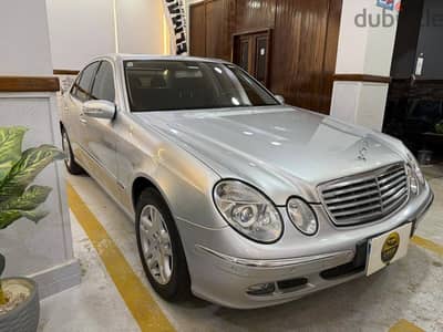 مرسيدس بنز اي 280 2006 E280 فابريكه بالكامل بدون ملحوظه