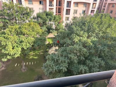 Apartment for rent garden view ready to move in 2 bedrooms excellent price close to services in Al Rehab 1 - Phase Two - New Cairo