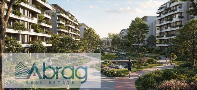 Apartment for sale in front of Al Rabwa Compound and near Al Ahly Club with a down payment of 400,000 and installments over 10 years