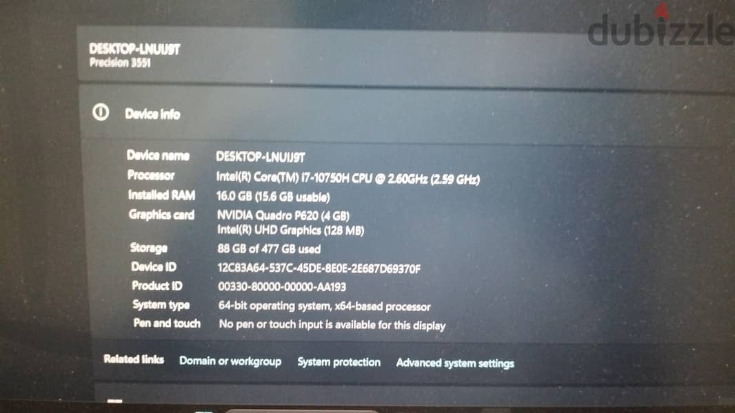 dell 3551 workstaion 2