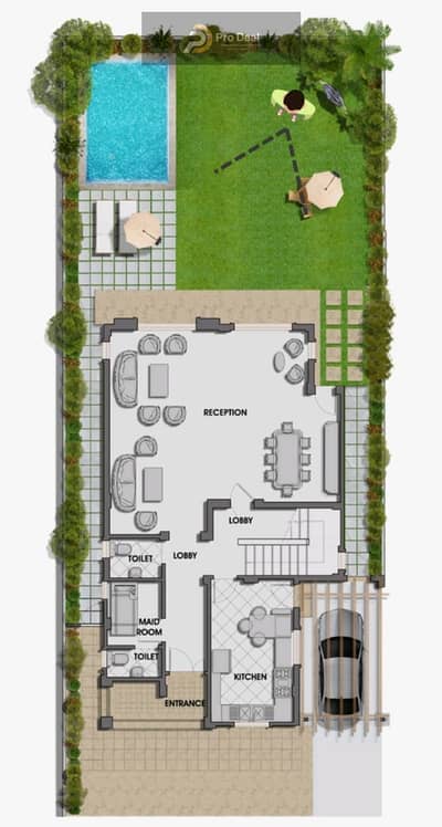 Villa for sale in the heart of Smouha, 269 meters