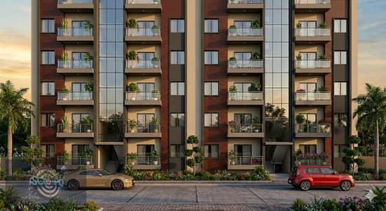 The lowest down payment in the R8 at the lowest price per meter in the administrative capital with an unobstructed view, a discount for cash, and minutes from the iconic tower and the Mosque of Egypt close to the Suez Road and Madinaty