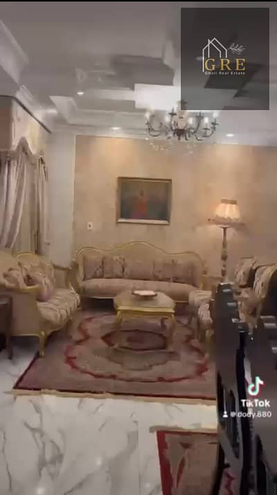 Luxury apartment for sale in Al-Khamail Compound – Sheikh Zayed Phase 1 – 185m Super Lux finishing – 3 rooms – fully furnished – second floor north view – distinguished location Luxury apartment for sale in Al-Khamail Compound – Sheikh Zayed Phase 1 – 185m Super Lux finishing – 3 rooms – fully furnished – second floor north view – distinguished location