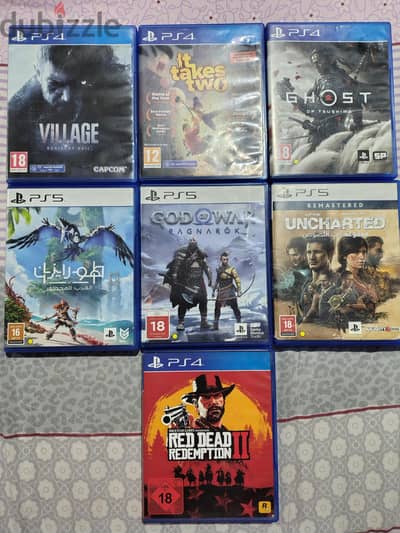 PS4 games - PS5 games
