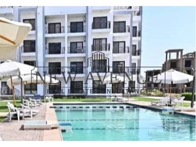 Ground Chalet with Garden for sale in one of the best locations in Stella Di Mare Ain Sokhna, pool view, Furnished with appliances, and a great price