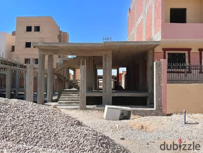قطعه مبنيه بالحي السادس بمدينة بدر