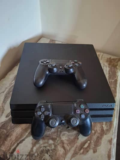 ps4 pro بلايستيشن 4 برو كسر زيرو للبيع استعمال منزلي