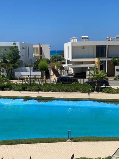 Attractive price Fully finished Corner Dwelling Ground  (chalet) with garden in Seashell North coast Sidi Abdelrahman developed by G developments