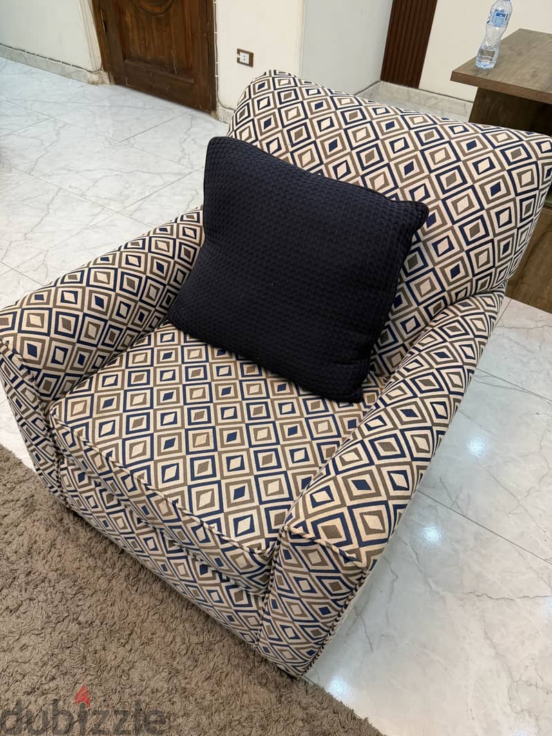 3 pieces sofa set 3