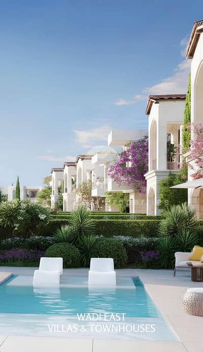 OVER 8 YEARS IN MODON RAS ELHEKMA CHALET 3 BEDROOMS FOR SALE LAGOON AND MARINA VIEW