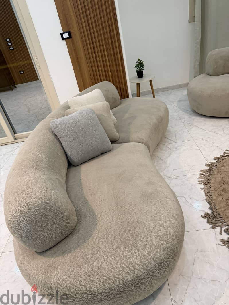 Prestige modern sofa set 3