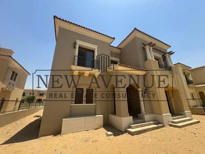 Delivered Standalone Villa in a very prime location for sale in City Gate New Cairo developed by Qatari Diar