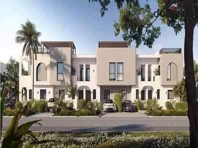 ارخص توين هاوس للبيع في O West – إطلالة لاندسكيب مميزة