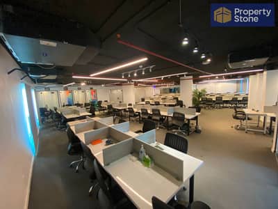 فرصة مميزة للشركات والمؤسسات الباحثة عن مقر إداري بمساحة كبيرة وتجهيزات عالية الجودة في موقع مميز بالقطاع الأول.