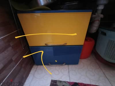 طقم دولاب المونتال بحاله ممتازه