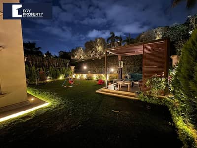 Twinhouse Villa For Sale, Fully Finished Super Lux with AC's Ready To Move In Uptown Cairo - Mokattam