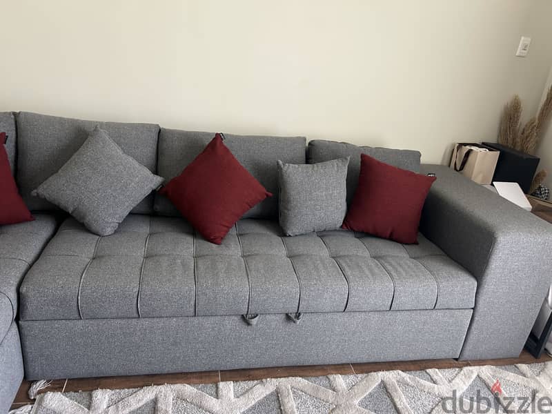 L SHAPE SOFA 4