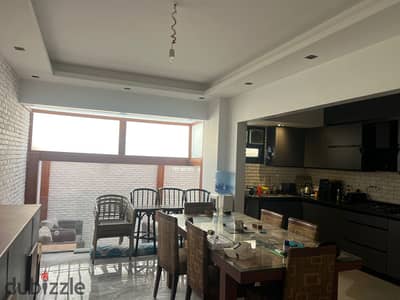 Apartment For Sale In North Lotus – New Cairo Prime Location Near Club Street Built-Up Area: 120 SQM Additional Lower Ground Level: 70 SQM (Same Building Ground Level – Not a Basement)
