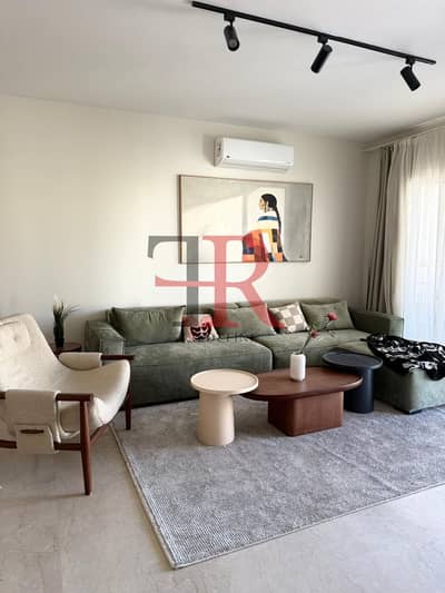 Apartment for rent fully furnished first use in mivida avenues new cairo
